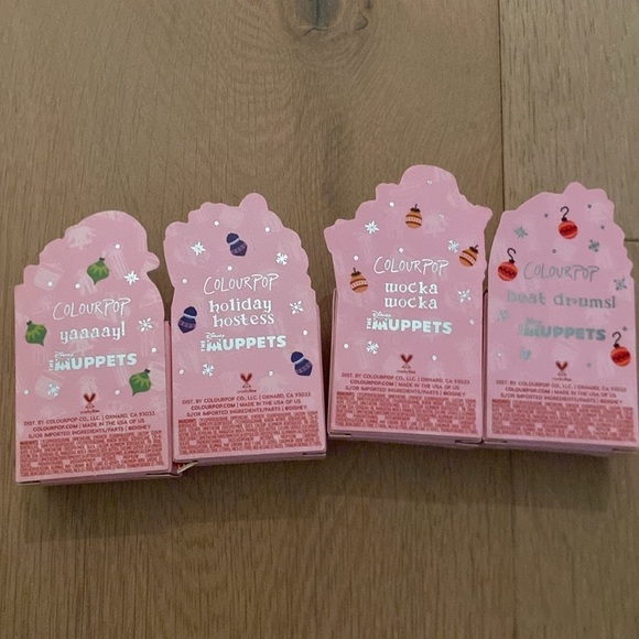 Muppets x Colourpop super shock shadows set of 4 - Picture 6 of 6